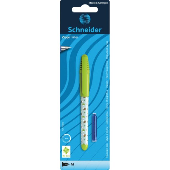 Blister Stilou Schneider Zippi Verde