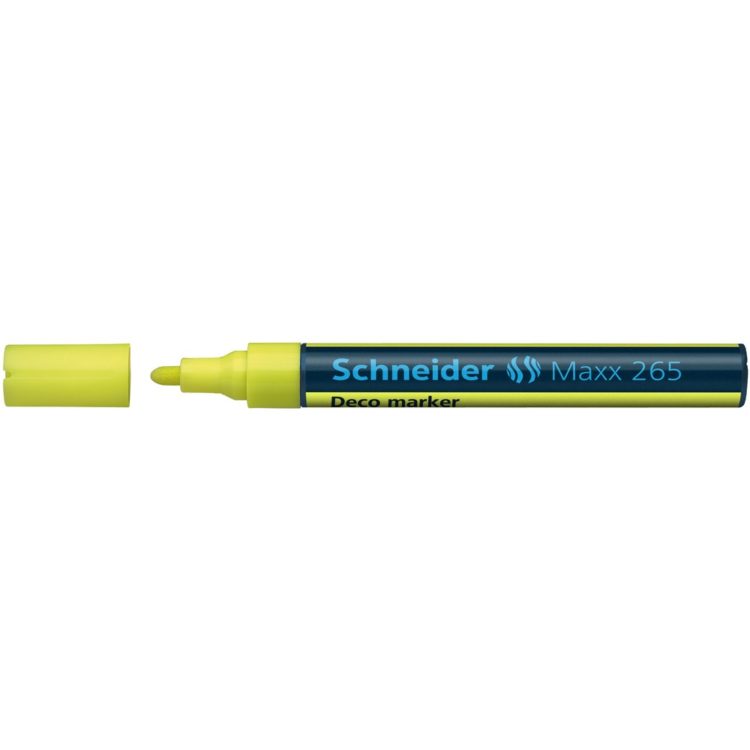 Deco Marker Schneider Maxx 265 Galben