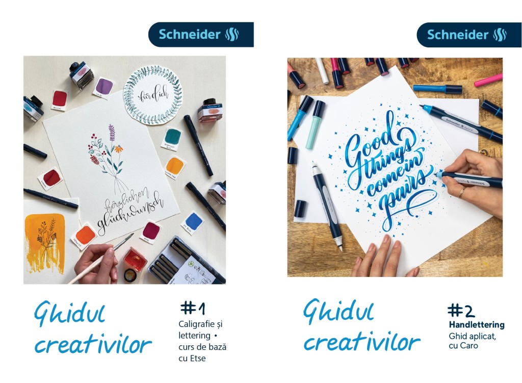 Ghidul creativilor – Caligrafie & Lettering