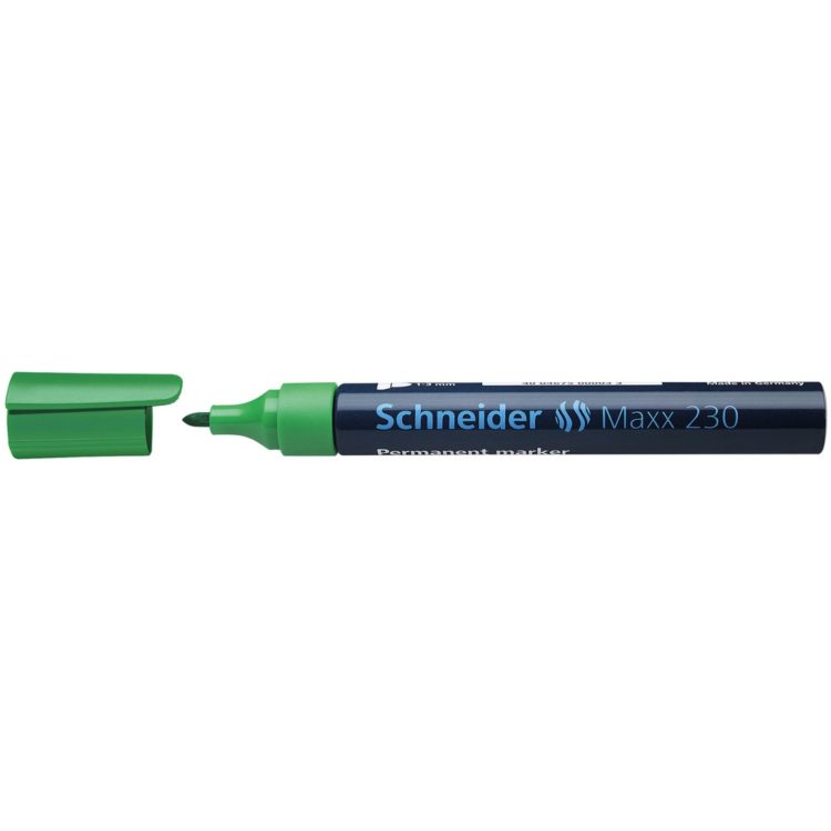 Marker Permanent Schneider Maxx 230 Verde