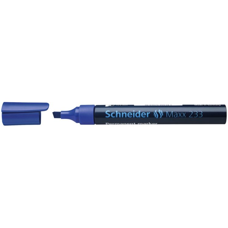 Marker Permanent Schneider Maxx 233 Albastru
