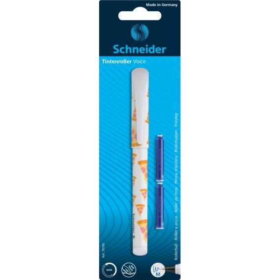 Roller Schneider Voice + 2 rezerve/blister Alb