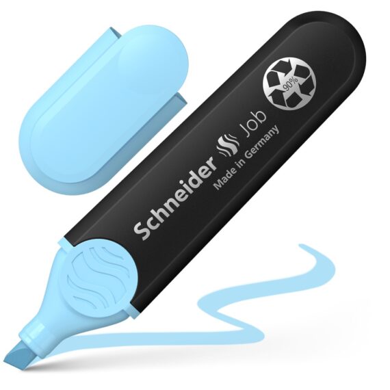 Textmarker Schneider Job Pastel Bleu